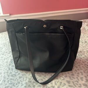 Black Kate Spade Nylon Tote